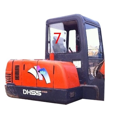 DOT DAEWOO DH55 بیل مکانیکی کوماتسو کابین شیشه سمت راست موقعیت شماره 7