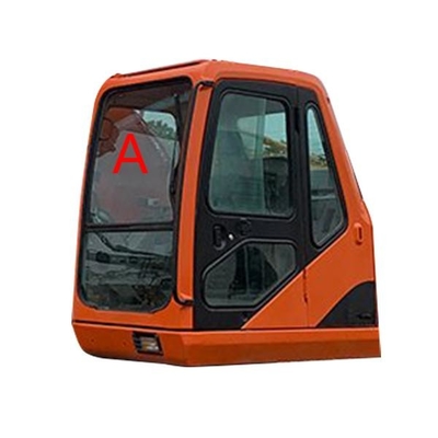 تعویض شیشه جلو بیل مکانیکی DX225LC-7 DX150LC-7 DOOSAN موقعیت A جلو به بالا