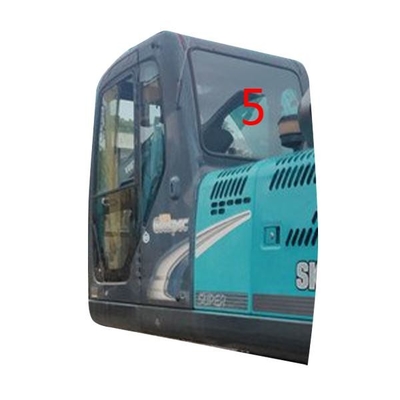 SK-6 SK-8 SK230-6 شیشه بیل مکانیکی KOBELCO درب سمت چپ سمت چپ موقعیت NO.5 شیشه جلو پنجره