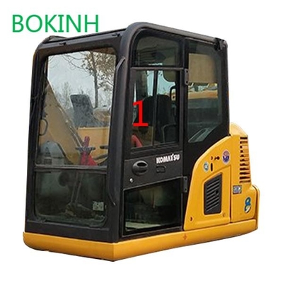 PC60-8 PC70-8 KOMATSU شیشه کابین سمت چپ شیب شماره 1 به ضخامت 5 میلی متر