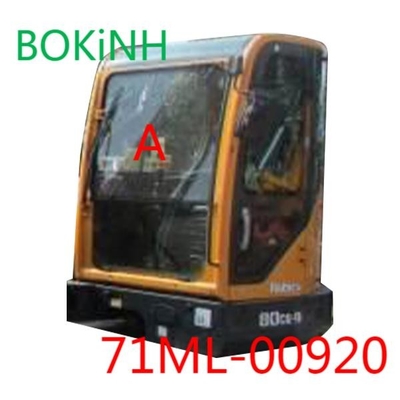 71ML-00920 HYUNDAI Glass Front Cab Position upper A Tempered Glass