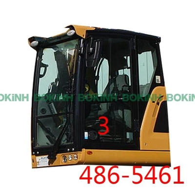 486-5461 شیشه کابین CATERPILLAR درب سمت چپ پایینی NO.3 شیشه سکوریت