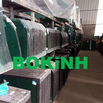 پنجره کابین بیل مکانیکی هیتاچی AT154425 شیشه سکوریت شده سمت چپ موقعیت مستقیم شماره 2 بهترین سازنده
