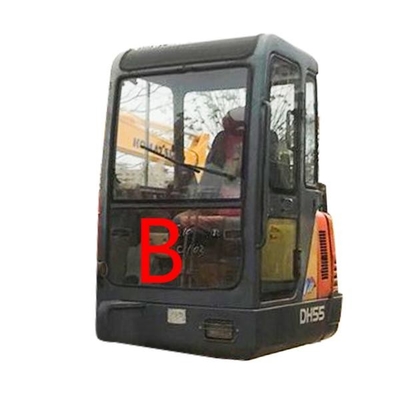 شیشه جلو بیل مکانیکی DAEWOO DH55 با شیشه سکوریت شده