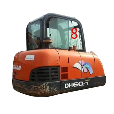 شیشه مینی بیل مکانیکی DH60-7 DH55 Solar 55V-WV DOOSAN