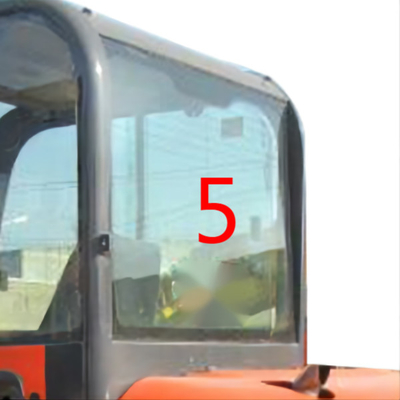 OEM DOOSAN Glass Construction Machine Cabin Cabin Side Position NO.5