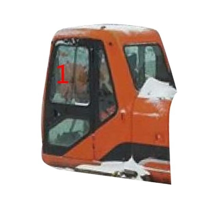 DX220LC-7 DX225LC-9 DOOSAN Glass موقعیت شیب سمت چپ NO.1 شیشه کابین بیل مکانیکی مقاوم