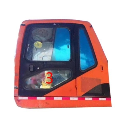 DX225LC-7 DX150LC-7 DOOSAN شیشه جلو بیل مکانیکی 5 میلی متری درب سمت چپ پایین موقعیت NO.3