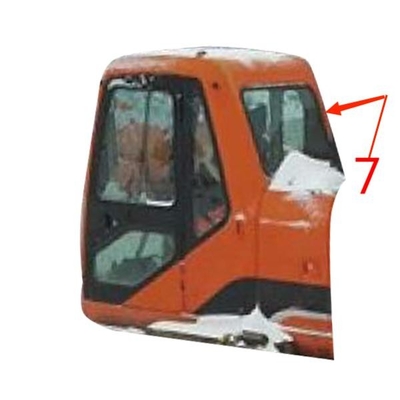 تعویض شیشه جلوپنجره FCC DOOSAN سمت راست شیشه جلو