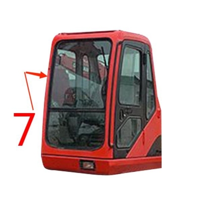 تعویض شیشه جلوپنجره FCC DOOSAN سمت راست شیشه جلو