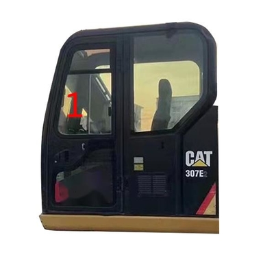 5 میلی متری شیشه کابین CATERPILLAR ISO سمت چپ شیب دار موقعیت شماره 1