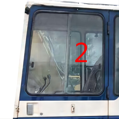 شیشه سکوریت چپ برای تعویض شیشه جلو بیل مکانیکی KOMATSU