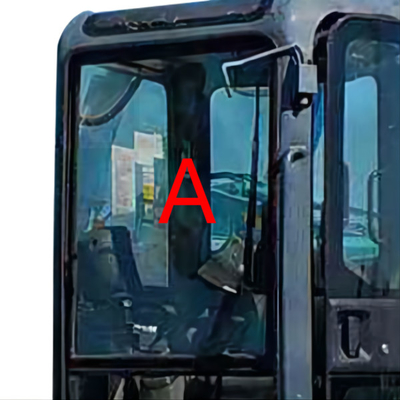 تعویض شیشه بیل مکانیکی CE KOBELCO شیشه جلو و پنجره حفار