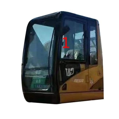 شیشه جلوی کابین CATERPILLAR شیشه ای ECE سمت چپ شیب درب شماره 1