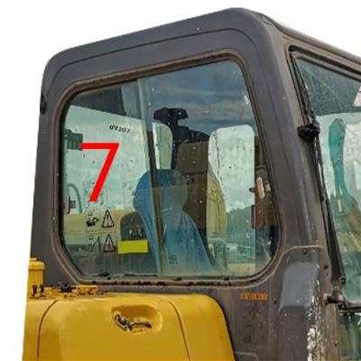 VOLVO Windshield Tempered Glass سمت راست موقعیت NO.7