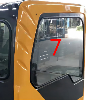 تعویض پنجره بیل مکانیکی EC240B موقعیت سمت راست شماره 7 VOLVO