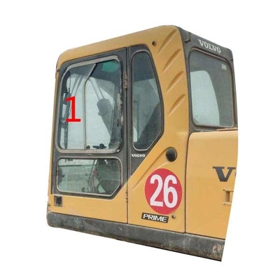 EC240B بیل مکانیکی VOLVO شیشه جلو ماشین ساخت و ساز کابین کابین سمت چپ