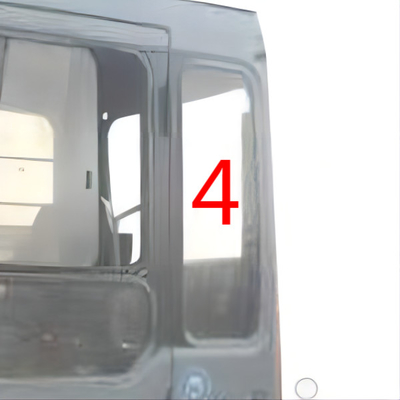 DOT HITACHI درب چپ شیشه ای بیل مکانیکی موقعیت NO.4