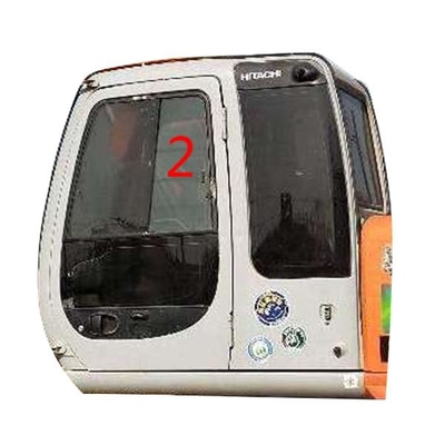 تعویض پنجره بیل مکانیکی هیتاچی موقعیت درب چپ NO.2