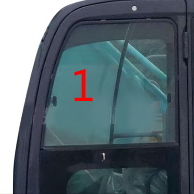 SK-6 SK-8 SK230-6 بیل مکانیکی KOBELCO با شیشه سکوریت شده به سمت چپ سمت چپ موقعیت NO.1