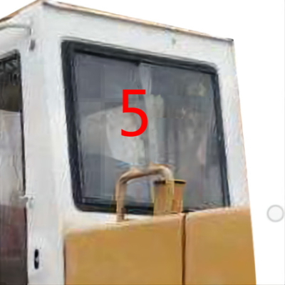 پشت کابین بیل مکانیکی شیشه ای مقاوم در برابر خمش NO.5