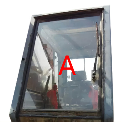 تعویض شیشه جلوپنجره کابین بیل مکانیکی SUMITOMO شیشه سکوریت شده ECE Mini Digger Glass