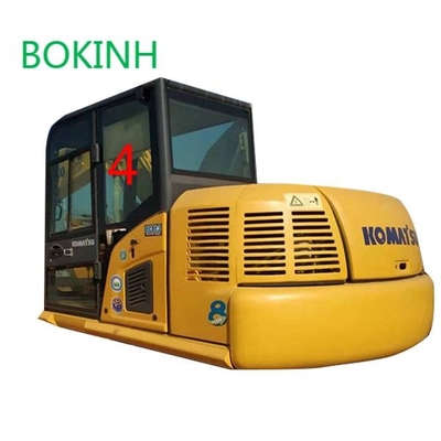 PC60-8 PC70-8 KOMATSU کابین شیشه ای عقب سمت چپ موقعیت NO.4 مقاوم در برابر دما