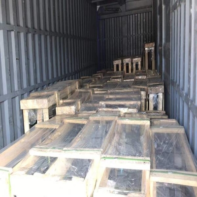 تعویض شیشه بیل مکانیکی OEM CATERPILLAR 210-5792 کابین جلوی رو به پایین، شیشه جلوی درجه حرارت B.