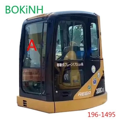196-1495 شیشه کابین CATERPILLAR جلو رو به بالا و موقعیت شیشه جلوی معتاد