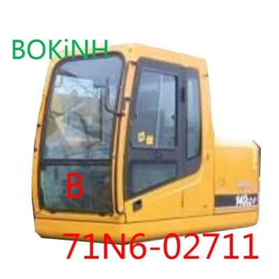 71N6-02711 HYUNDAI شیشه جلو کابین بیل مکانیکی شیشه سکوریت پایین شیشه جلو پنجره B