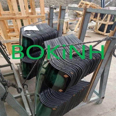 71MH-11510 HYUNDAI شیشه ای جلو کابین بیل مکانیکی پنجره سمت چپ سمت بالا موقعیت NO.1 دم کرده
