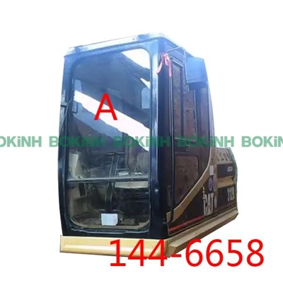 شیشه کابین بیل مکانیکی CATERPILLAR 144-6658 دم بالا به ضخامت 5 میلی متر
